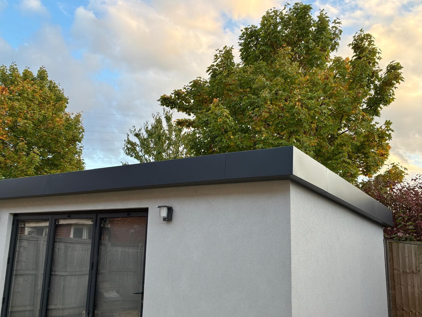 Tesco building with our cladding work